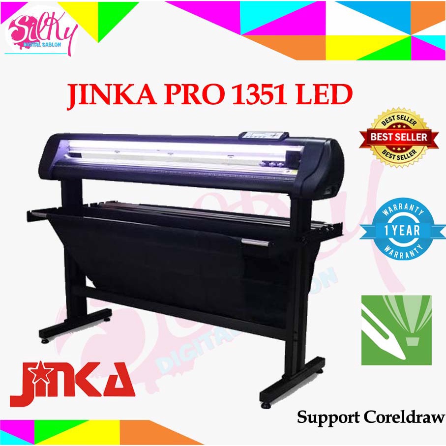 Jual PROMO PUNCAK 10.10 MESIN CUTTING STICKER JINKA 1351 PRO LED