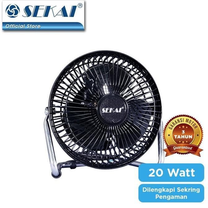 SEKAI HDO 615 S - Kipas Angin Desk Fan 6 inch / Kipas Agin Meja 6&quot;