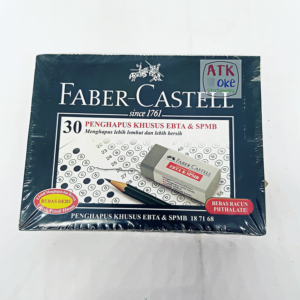 

1 Pcs Penghapus Faber castell Abu Abu