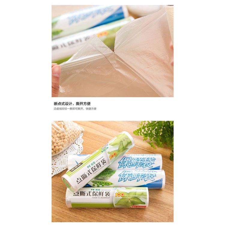 (BOW) Plastik Buah Wrap Makanan 1(495)