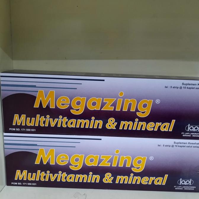 megazing multivitamin ---Terbaru---