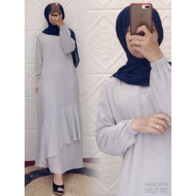 Gamis Melayu New Rimple / Gamis Malaysia New Rimple