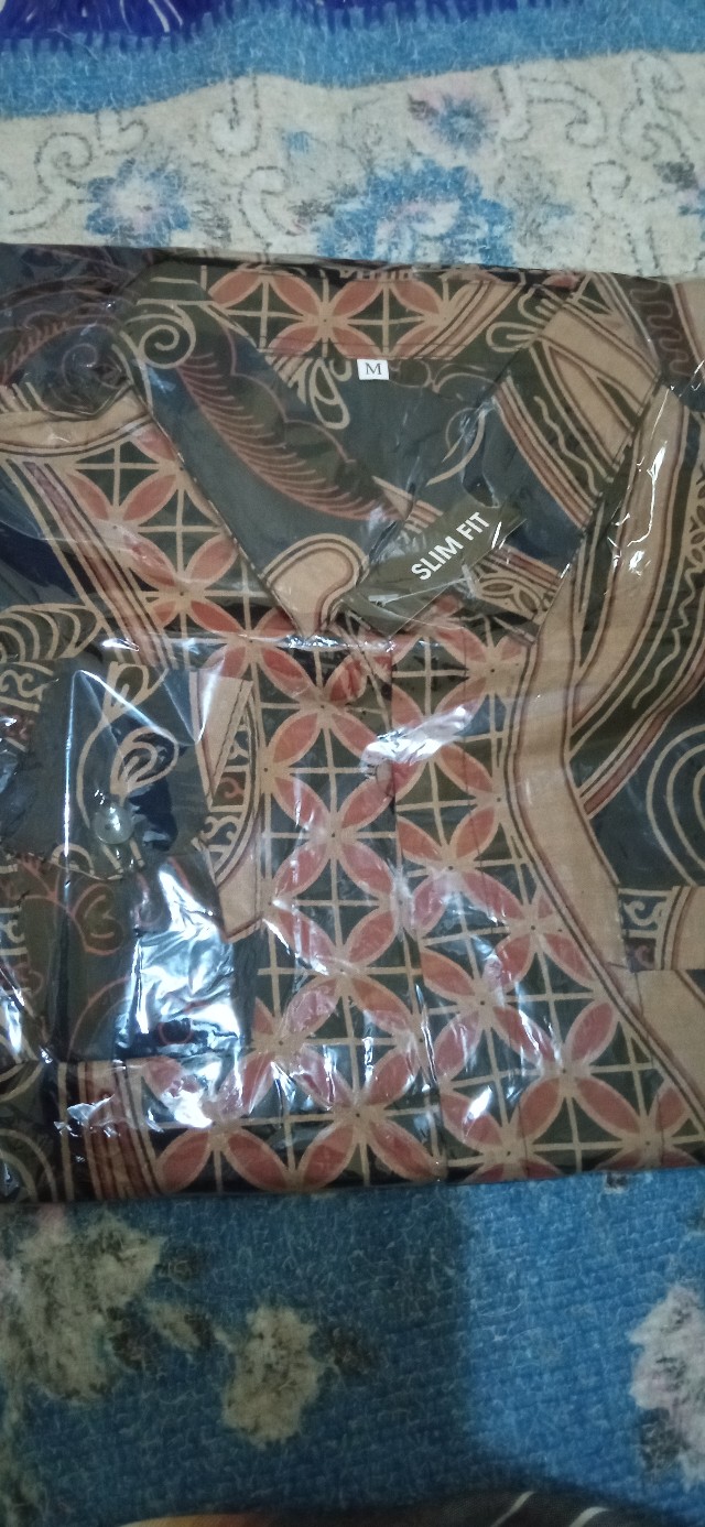 Baju Batik Pria Slimfit Modern & Kemeja Lapis Furing Halus Regulerfit Engan Panjang[premium Quality]