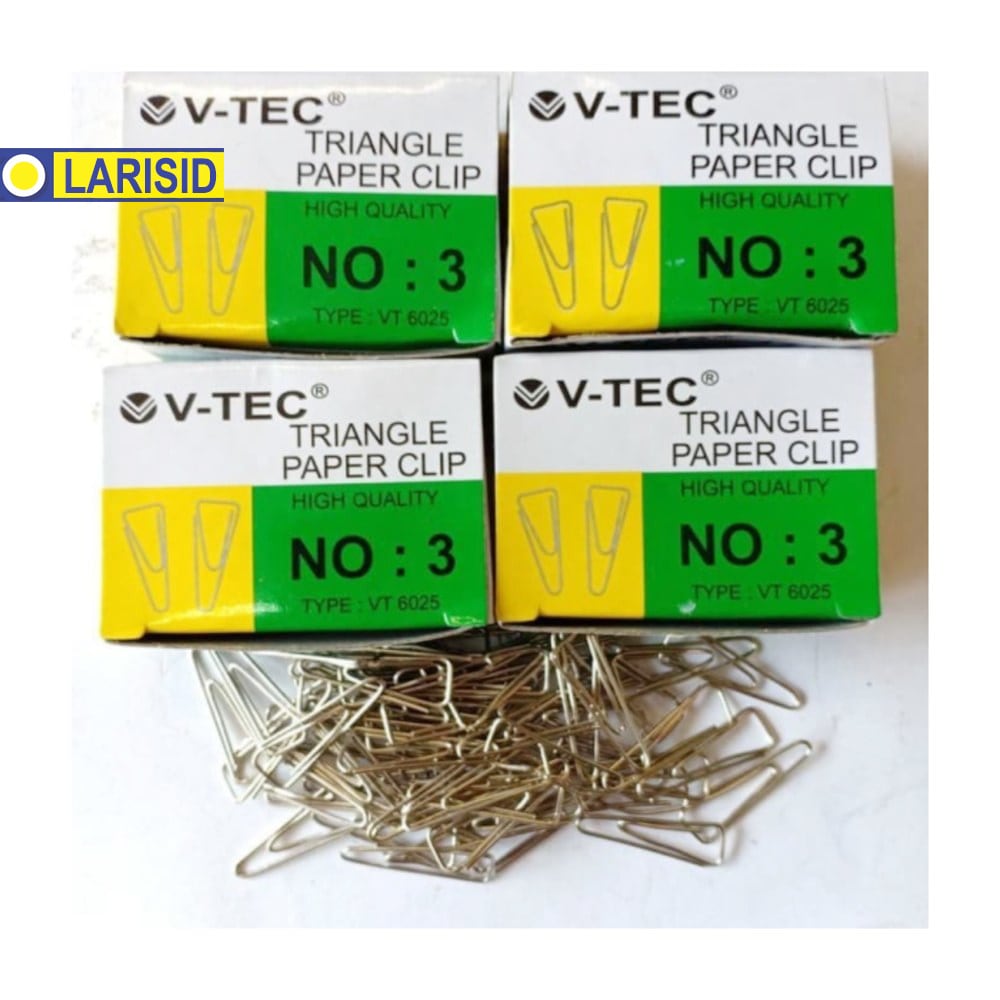 

V TEC TRIANGLE PAPER CLIP VT 6025 NO 3