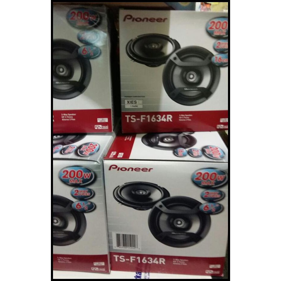 Promo Terbatas Speaker Pioneer Ts-F1634R/Speaker Cocial Pioneer Ts-F 1634 R