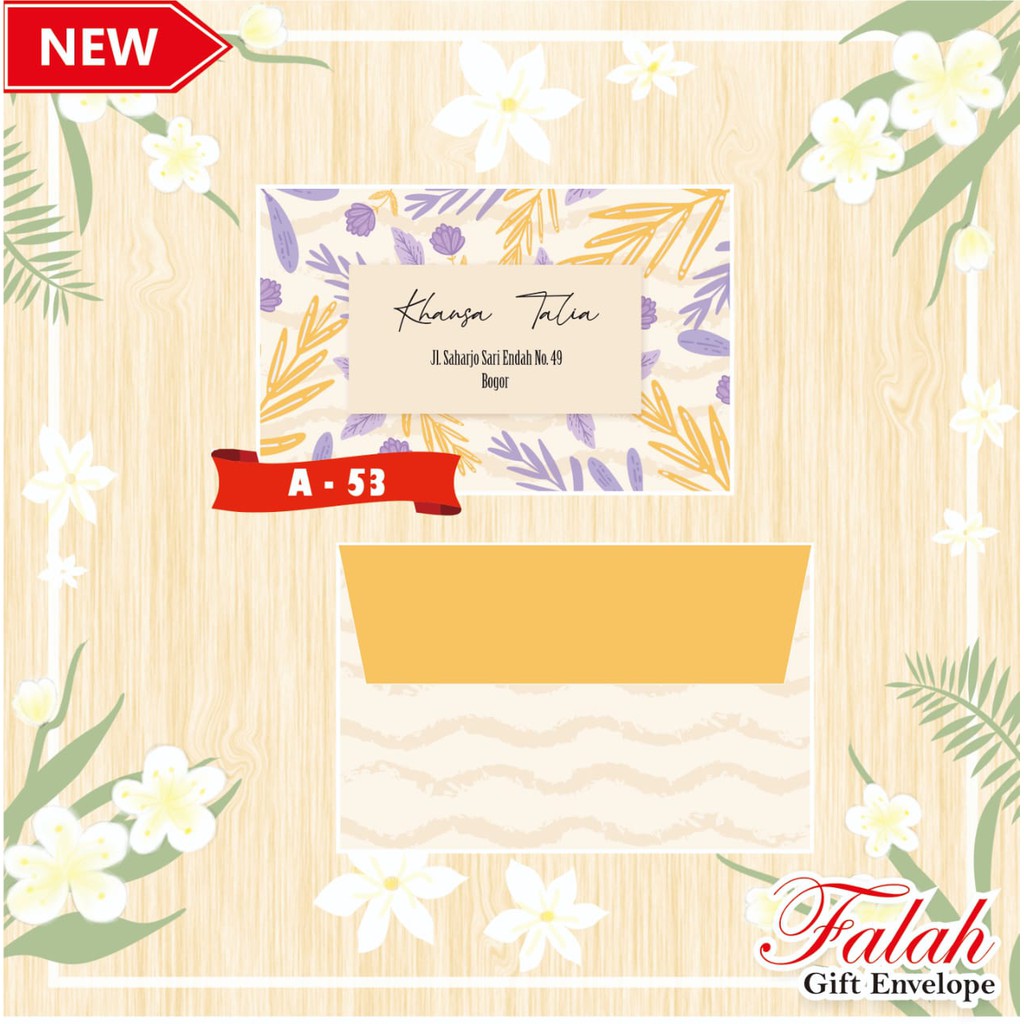 

Blangko Amplop Motif Falah A 53 Murah Isi 50