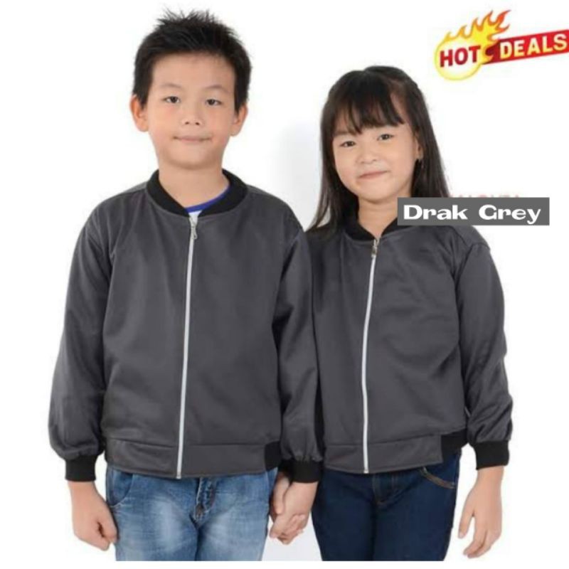 Sun-ALTIN Jaket Anak Unisex Bomber Premium Kids JA002