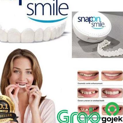 Best Seller PROMO Snap On Smile 100% ORIGINAL Authentic / Snap 'n Smile Gigi Palsu &gt;&gt;