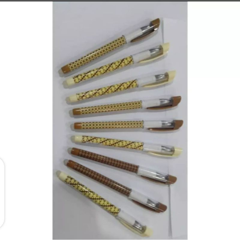 

pulpen batik 0.5 tinta hitam murah Rp.1.500
