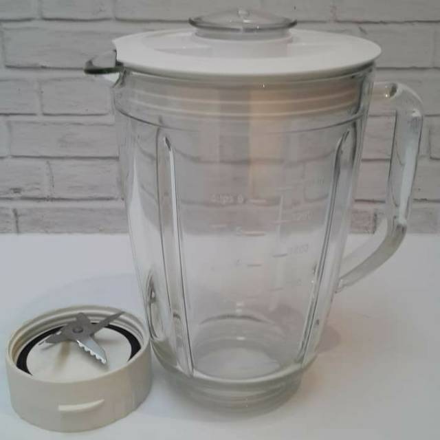 Gelas Blender Kaca Set Turbo Kapasitas 2 L