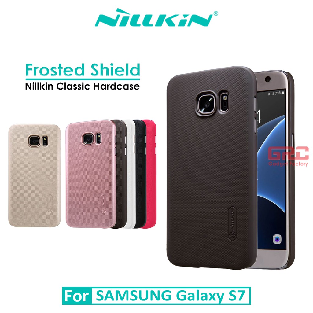 Hard Case SAMSUNG Galaxy S7 Nillkin Frosted Shield Casing Original