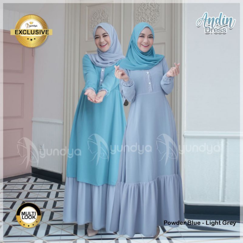 ANDIN DRESS-GAMIS-GAMIS AYUNDYA-DRESS
