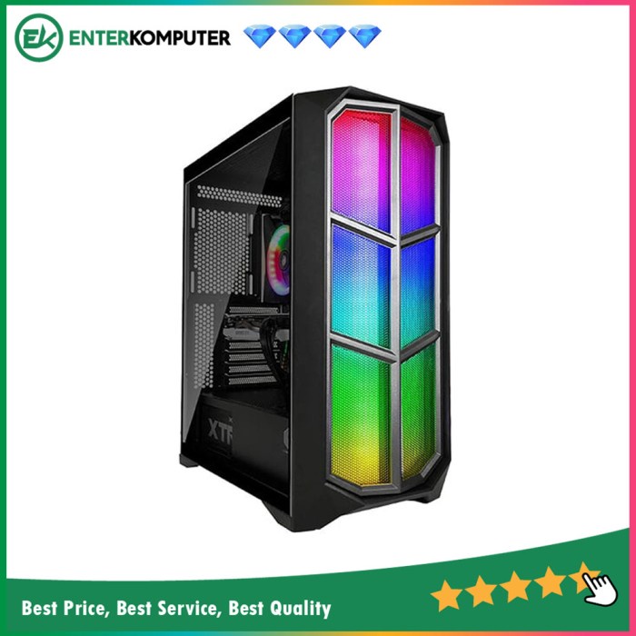 Casing CUBE GAMING ALUNDRA - ATX - LEFT SIDE TEMPERED GLASS