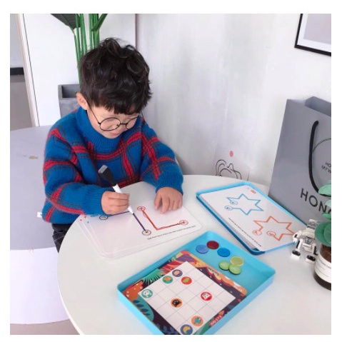 BAYAR DITEMPAT Saalin Finger Maze Left Right Brain Exercises Mainan Edukasi Anak LIMITED