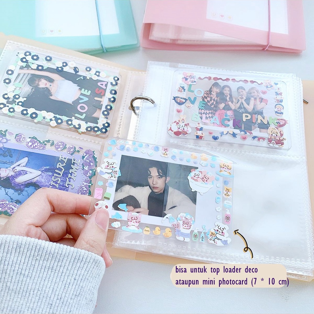 (Ready) Binder MPC Photocard Hard Case 25 Sleeve / Mini Photocard Album