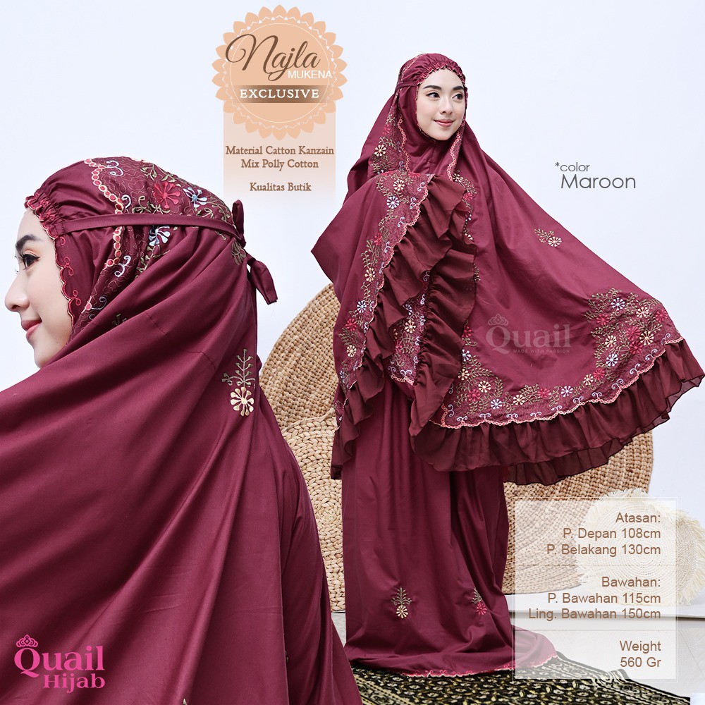 MUKENA NAJLA Quail Hijab