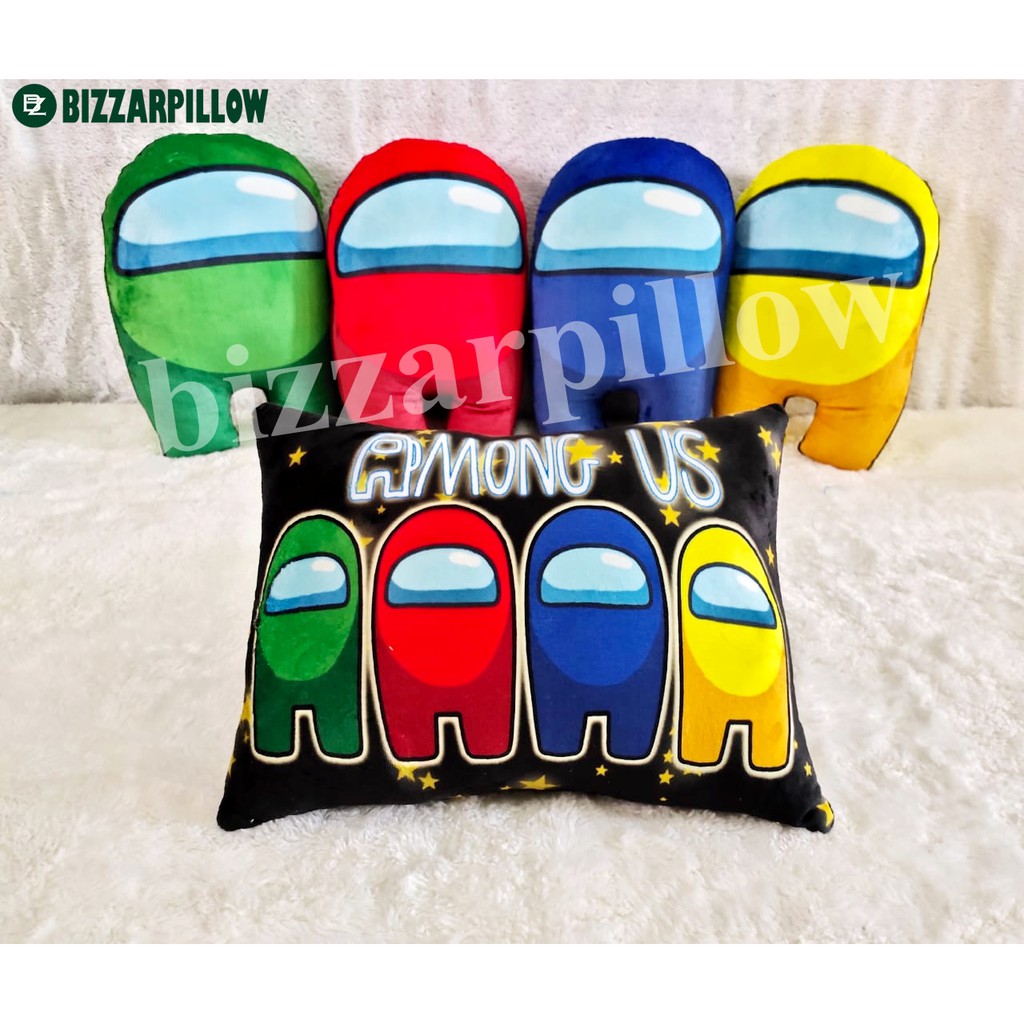 Bizzarpillow Bantal Karakter Among size M BZ104