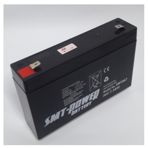 BATERAI MAINAN MOBIL AKI ANAK ACCU 6 VOLT 7.5 AMPER BATTERY MODUL RC PLIKO JEEP RECEIVER/AKI MOBIL MAINAN