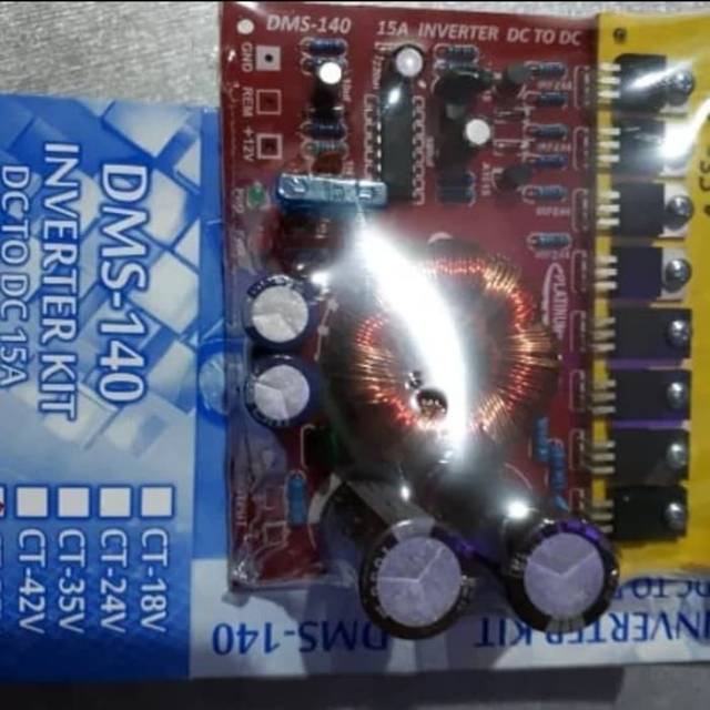 KIT INVERTER DC TO DC 15A 55V CT