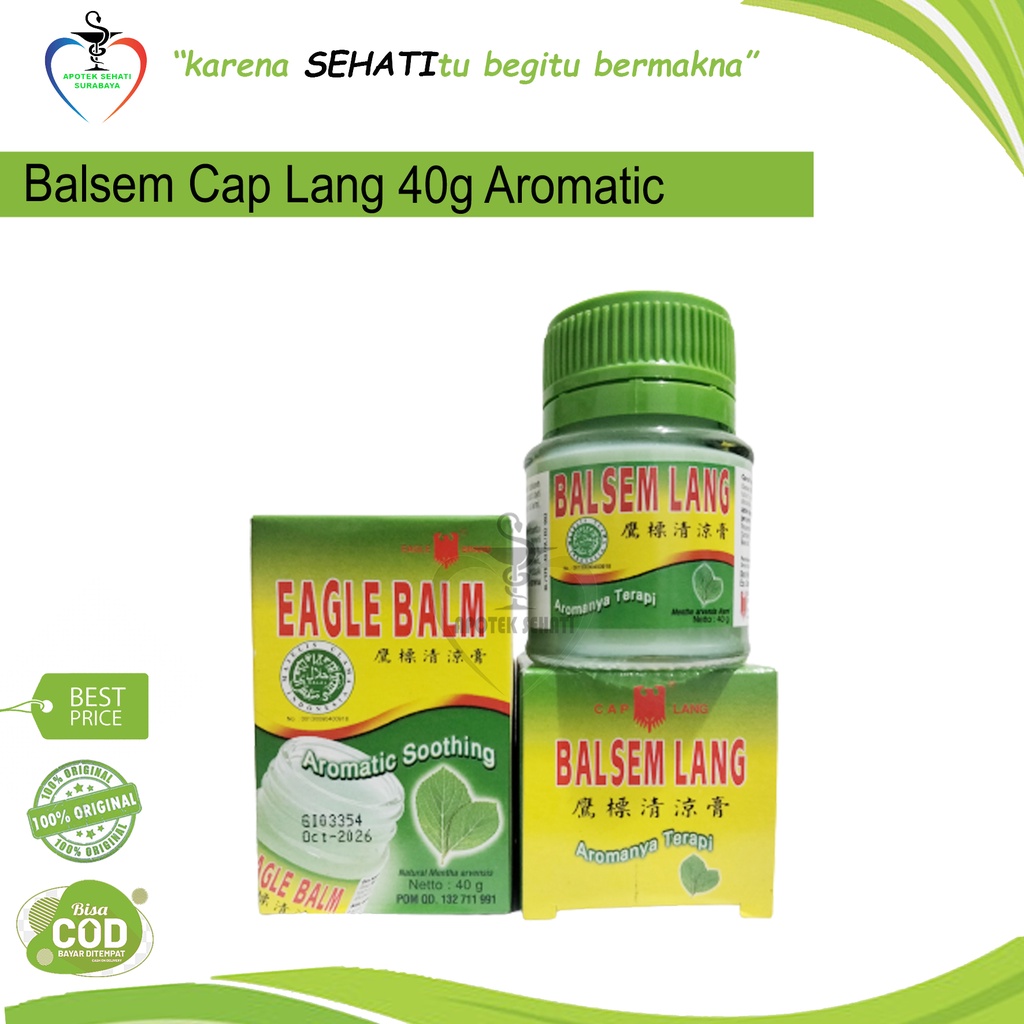 Balsem Lang / Eagle Balm 40 Gr