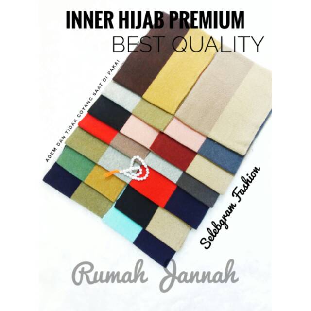 Inner Basic 2 tones/ Bandana Premium 2 warna