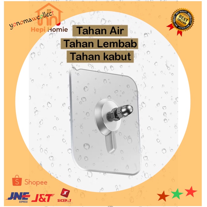 Jual Gantungan Baut Paku Hook Magic Perekat Tempel Tanpa Bor Tempelan Foto Rak Dinding Gantung