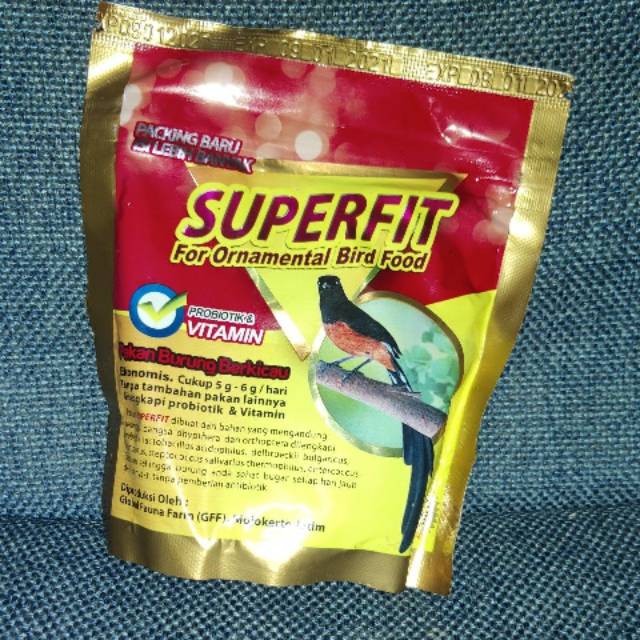 PUR SUPERFIT GOLD PAKAN & VITAMIM BURUNG KICAU