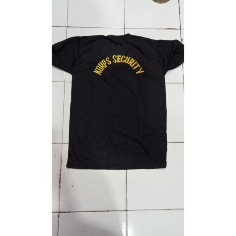 KAOS DALAM LENGAN PDK SECURY BORDER //KAOS SATPAM