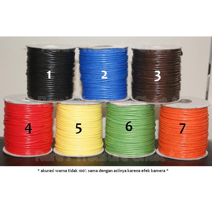 Korean Waxed Cotton Cord 3,0 mm | Tali Korea 3 mm