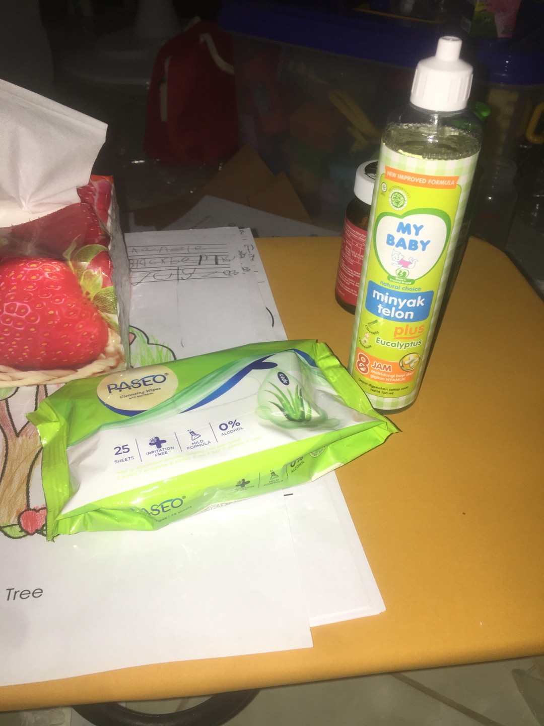 Paseo Tisue Basah Antibacterial, Paseo Baby Tisue Basah Buy 1 Get 1