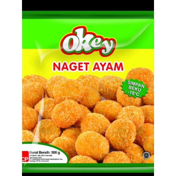 

Nuget ayam okey 500 gr