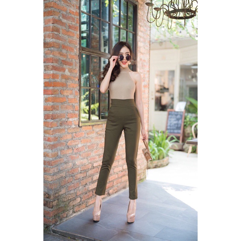 CELANA PANJANG HIGH WAIST TON BEWRY IMPORT BANGKOK (CLBRY013)