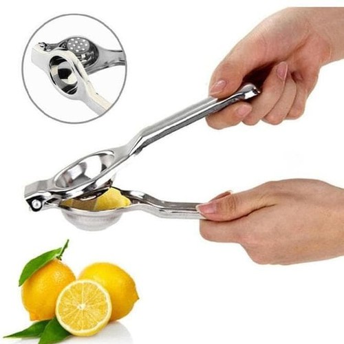 Alat Peras Perasan Lemon Squeezer Jeruk Nipis Stainless Steel Besi