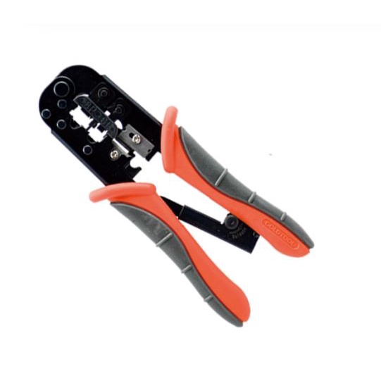 Crimping tool goldtool lan rj45 rj12 rj11 3in1 crimp cut strip ttk-075 - Tang gold tool rj-45 rj-11 rj-12 ttk075