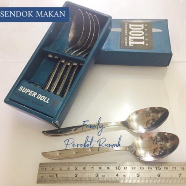 Sendok Makan Doll / Sendok Stainless / Sendok Murah