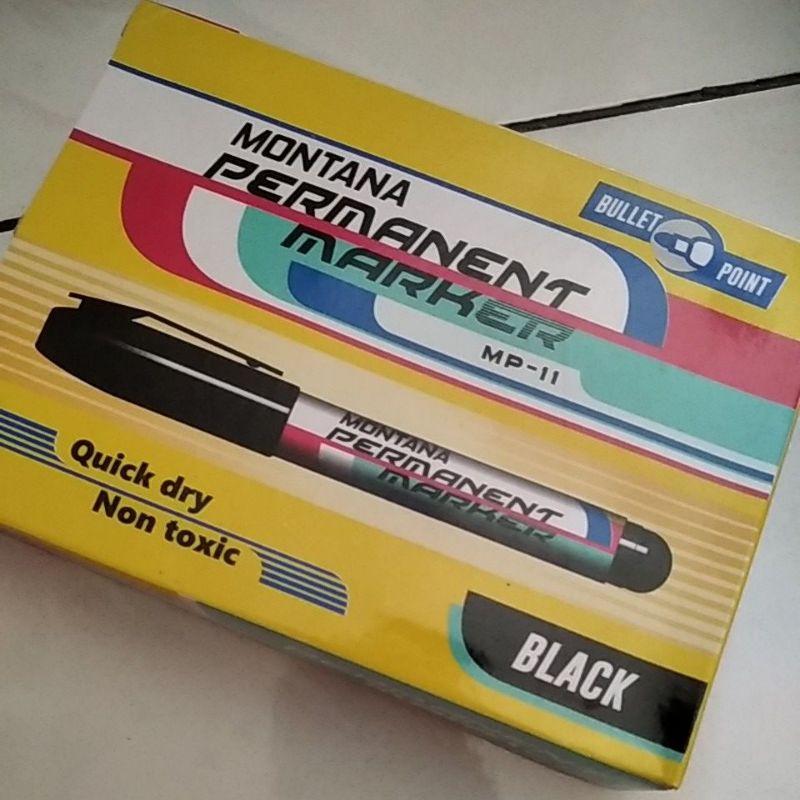 

1 pcs spidol permanen montana, whiteboard montana