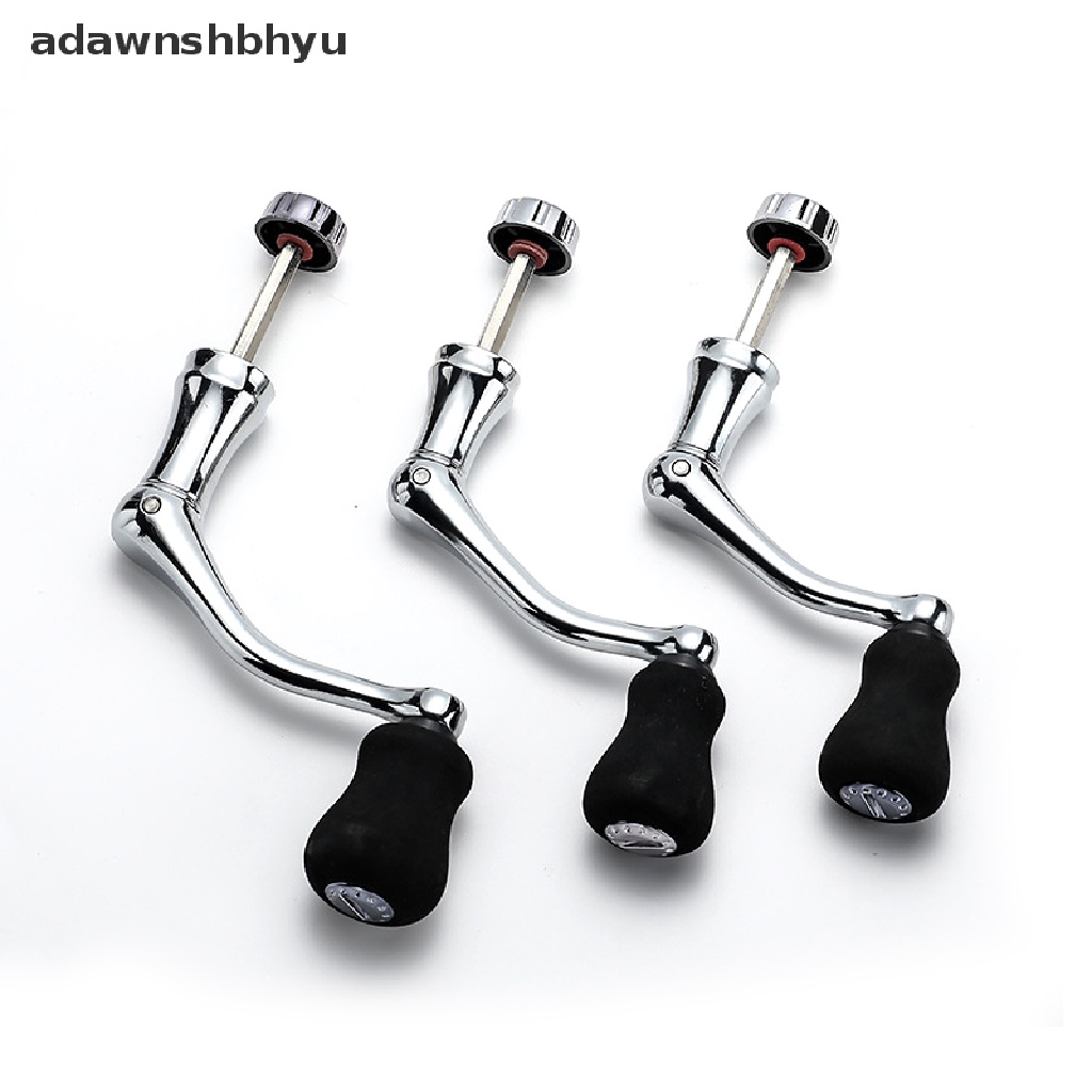 Adawnshbhyu Spinning Reel Handle Metal Pancing Spinning Reel Pegangan Engkol Rotatable Grip