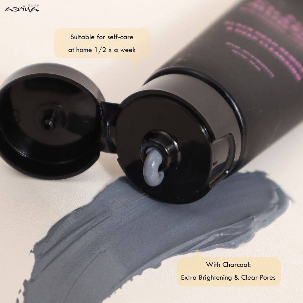 Azrina Pure Charcoal Mud Mask