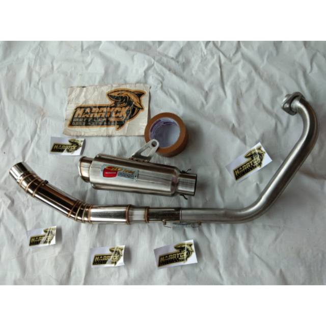 Knalpot racing cld monster for fu .sonic .vixion .r15 .cb150 .cbr