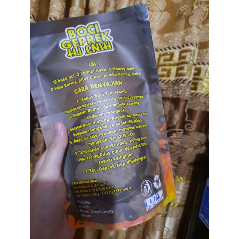 

Boci geprek hj. enih