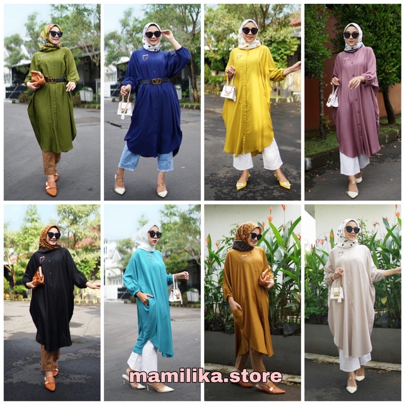 TUNIK KAFTAN | TUNIK JUMBO | TUNIK POLOS | TUNIK KAFTAN WANITA KONDANGAN