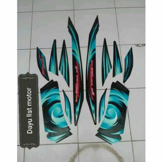 striping mio soul 2007 hitam