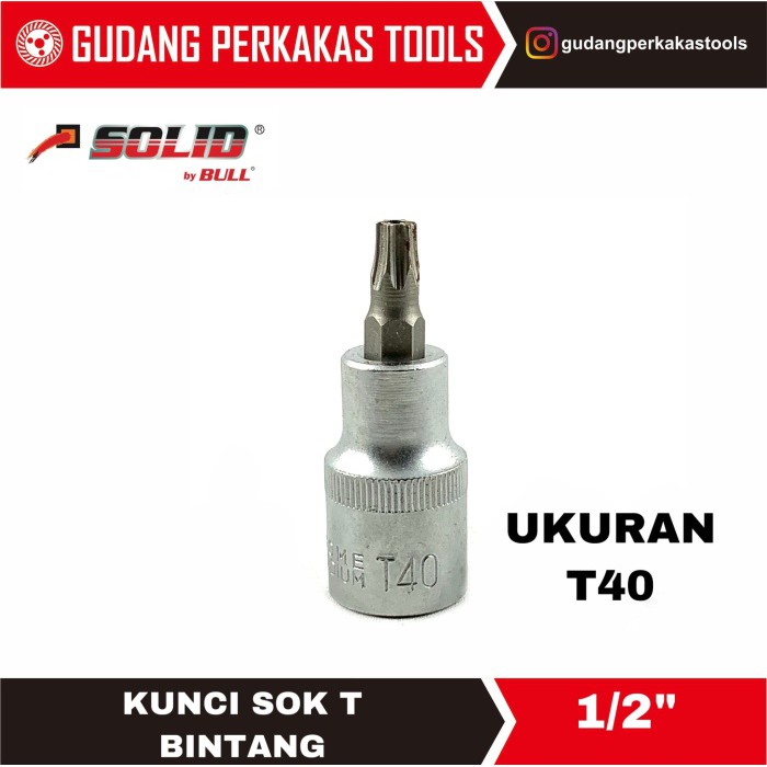 SBO Kunci sok bintang/ kunci shock bintang SOLID T40 SEBELUM KEHABISAN