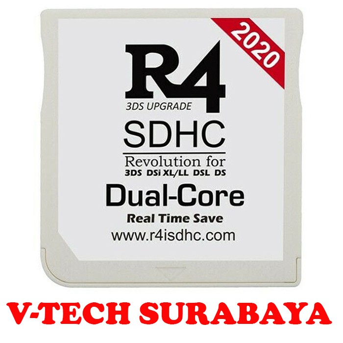 SLOT CATRIDGE R4 DUALCORE 2020 FOR NDS DS NINTENDO