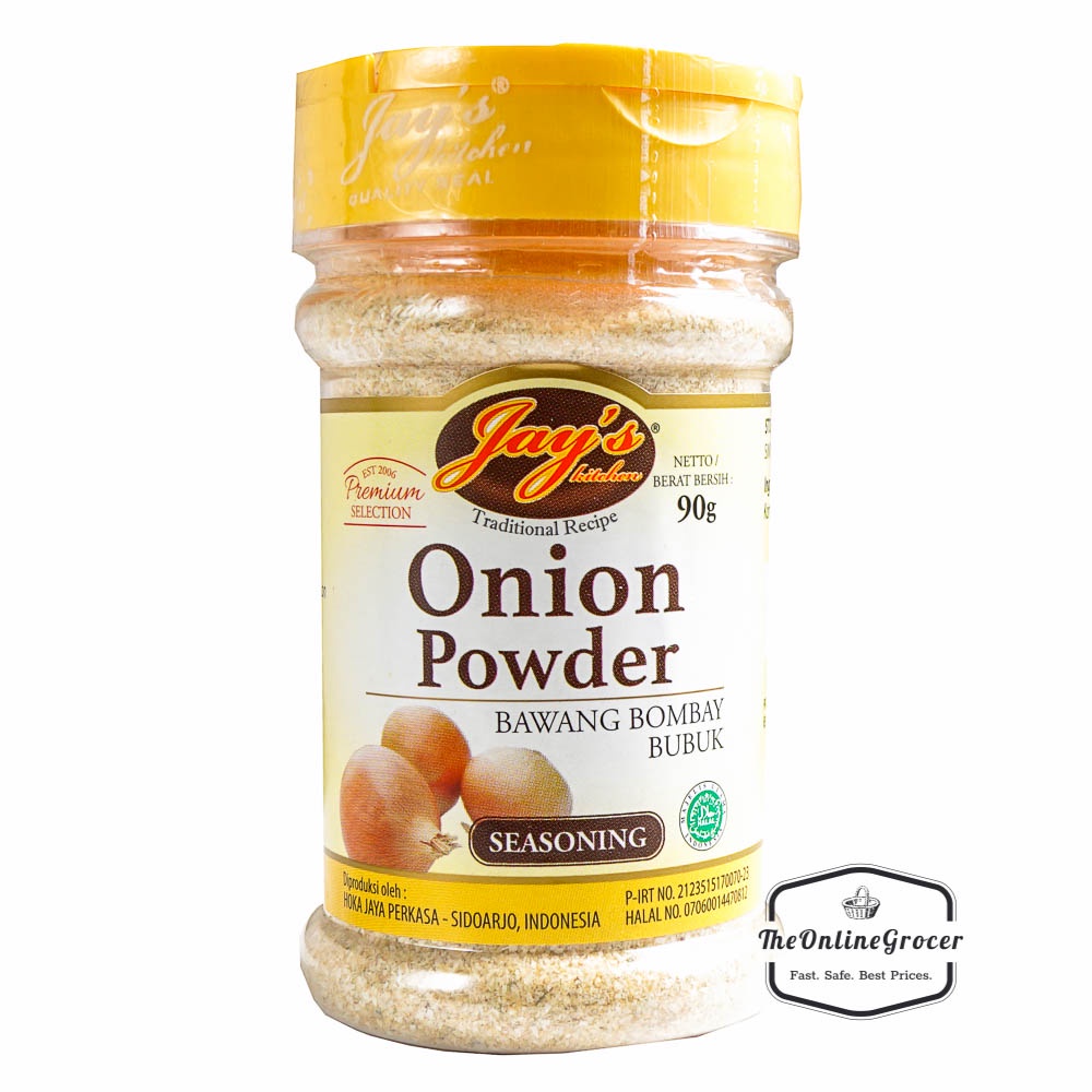 

Jay’s Onion Powder 90gr – Bubuk Bawang Bombay