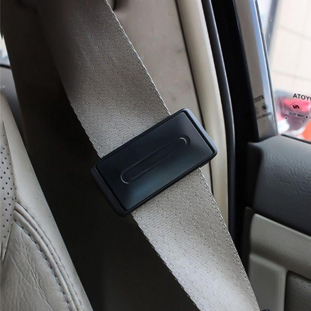 Populer 2pcs Klip Pengatur Pengaman Sabuk Universal Pengikat Ekstensi Meningkatkan Kenyamanan Socket Seatbelt Stopper