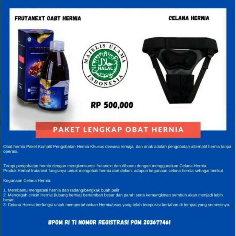 PAKET OBAT HERBAL HERNIA DEWASA PALING MANJUR AMPUH TANPA OPERASI FRUTANEXT KORSET HERNIA DEWASA