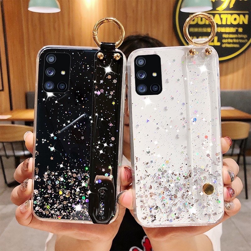 Glitter Grip Case ALL PHONE TYPES! Xiaomi 8 11 10 9t 10t Pro Redmi Note 4 5 6 7 Vivo S1 Oppo A12 A15