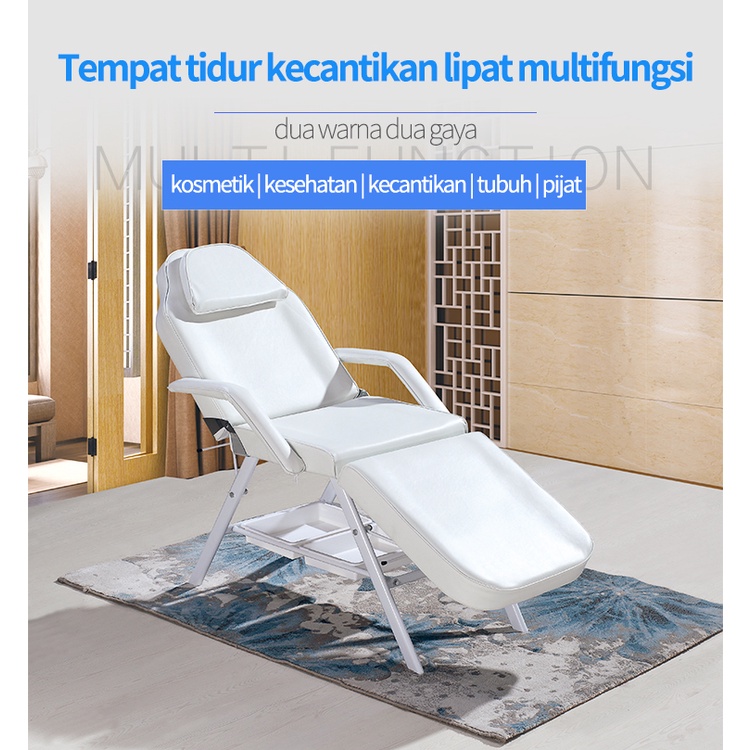 Tempat tidur pijat / Tempat tidur lipat / Tempat tidur kecantikan /Kursi besar yang nyaman dan lembut ---- LENODI