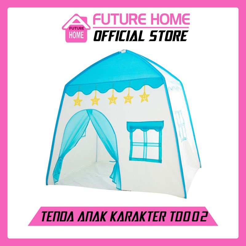 Tenda Anak Model Rumah Tenda Bermain Princess Castle Outdoor